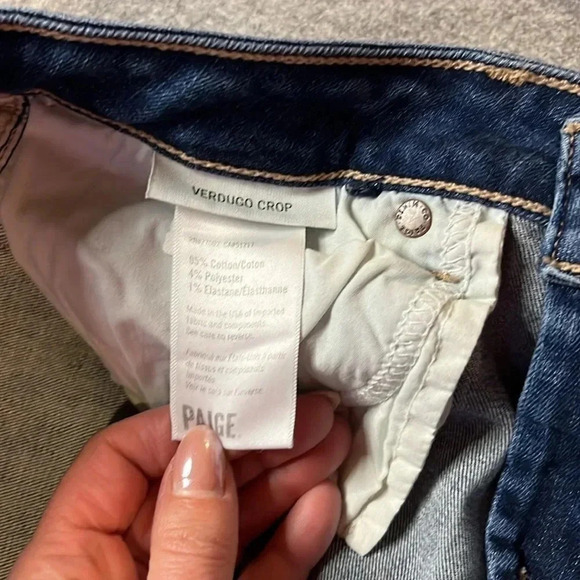PAIGE Verdugo Crop in Ramona Destination, Size 28. - Picture 11 of 12